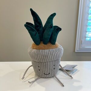 NWT Snake Plant Window Silly Plush Plant by Bunnies by the Bay